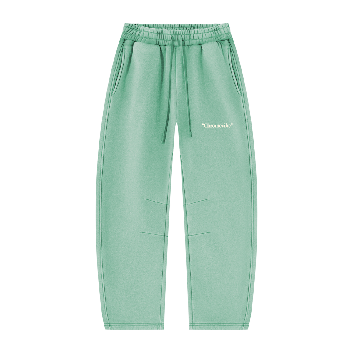 Vintage Wash Barrel Leg Fleece Sweatpants